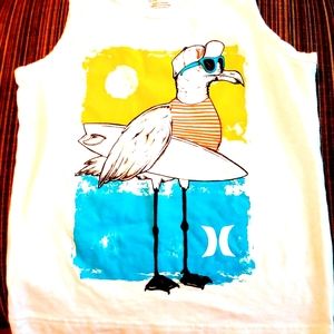 Boys tank top. Size 4T small. White.